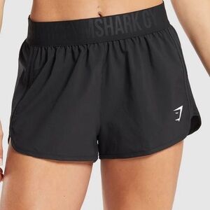 Gymshark Black Athletic Loose Fit Shorts